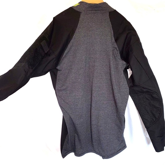 ESDY Size XXL Black and Gray Tactical Combat Shirt Pullover Style - Picture 2 of 11